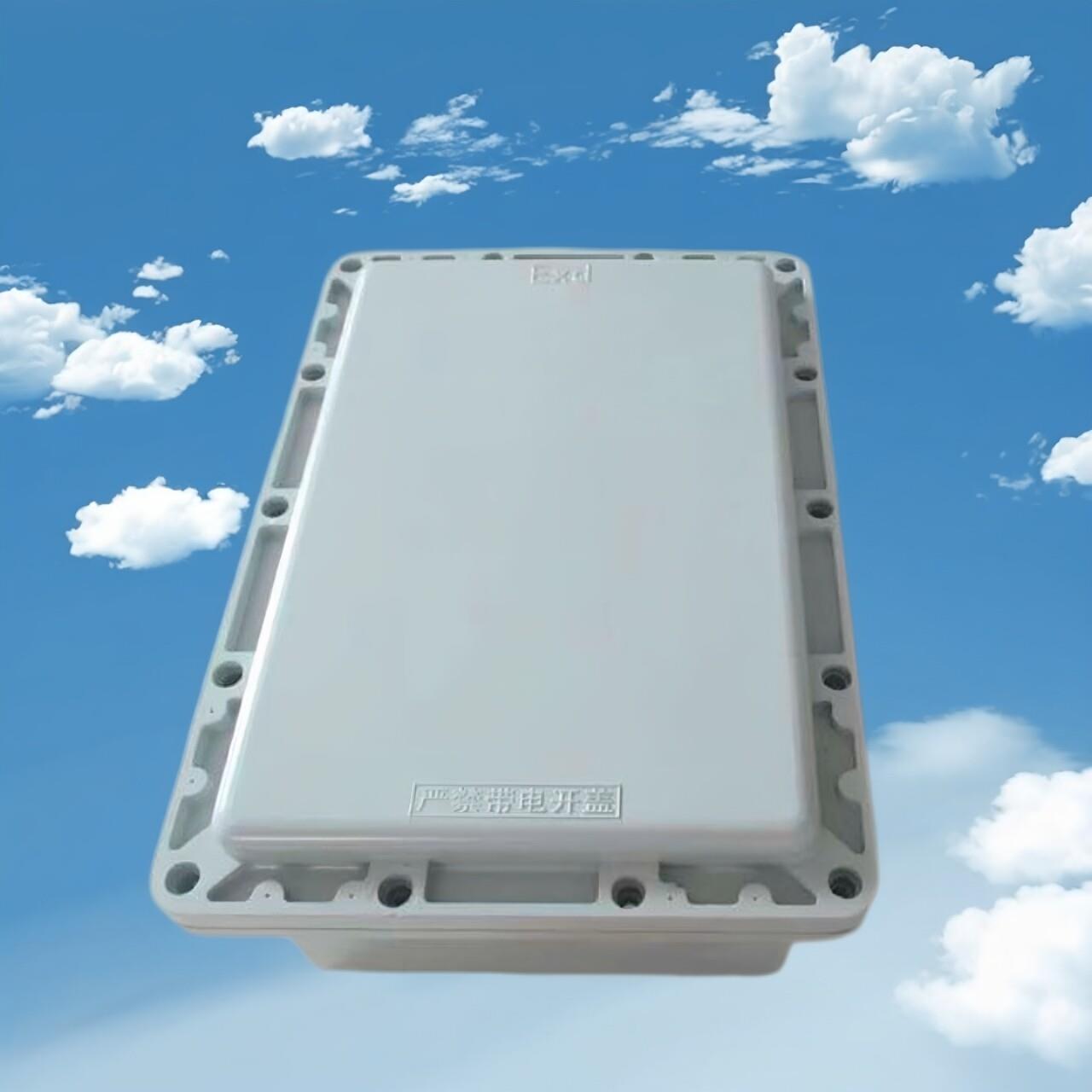 防爆接线箱iib型分线端子盒300*420铸铝隔爆箱铸铝空箱防爆箱壳体