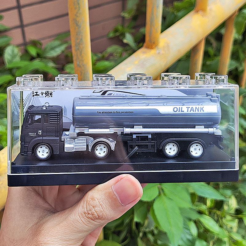 运输车集装箱江小合金滑行玩具