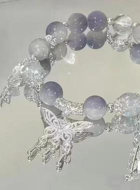 蝴蝶串珠手链印象小众高级手链