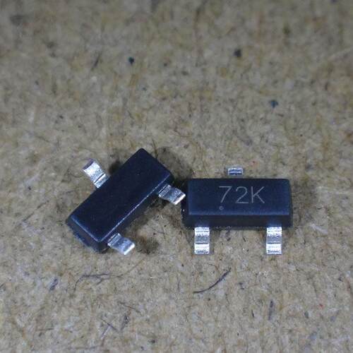全新贴片 2N7002K SOT-23 N沟道 贴片MOSFET场效应管（20只）