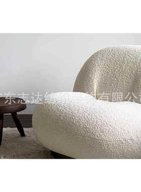 意式风格山羊绒羊毛卷系志列达纺软床ANGOLA发沙装饰布料织ANGOLA