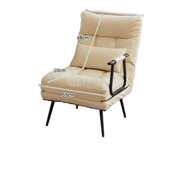 折叠躺椅办公室午休午睡单人床两用家用沙发椅靠背电脑折叠沙发椅