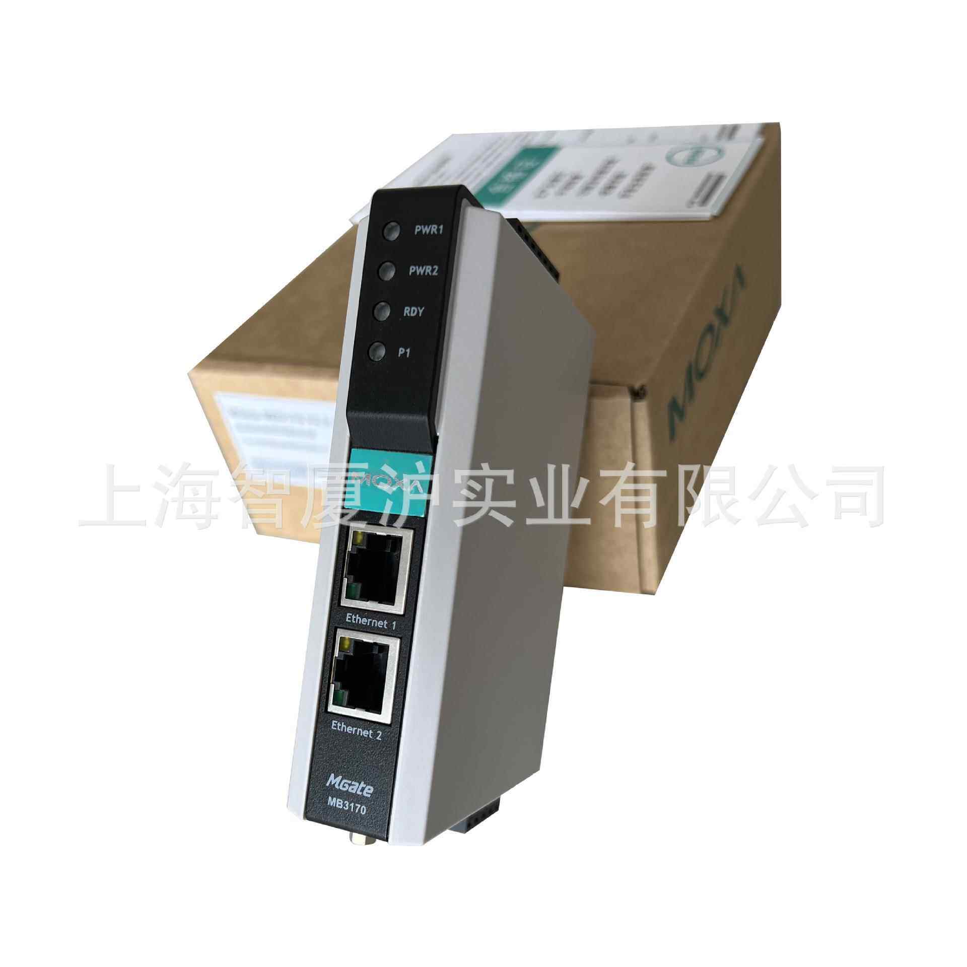 MB3170 摩莎MOXA 串口转以太网 Modbus 网关