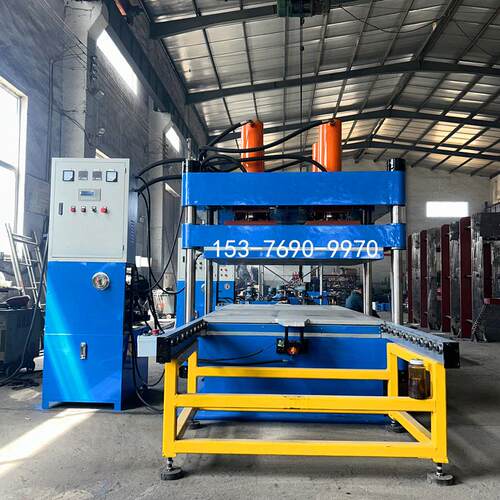 防滑橡胶地砖成型硫化机 健身房隔音地垫油压机 1米地砖生产工艺