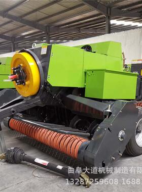 牧场用方捆打捆机带粉碎功能的打捆机方草捆拾草机