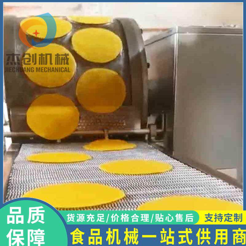 自动榴莲千层蛋皮机多用途方形咯吱盒机器河南卷尖蛋皮操作简单