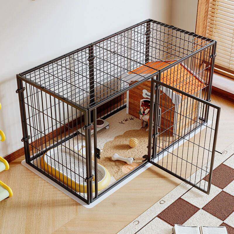 家用室内宠物围挡护栏狗笼子狗狗围栏宠物犬栅栏狗笼狗窝狗狗别墅