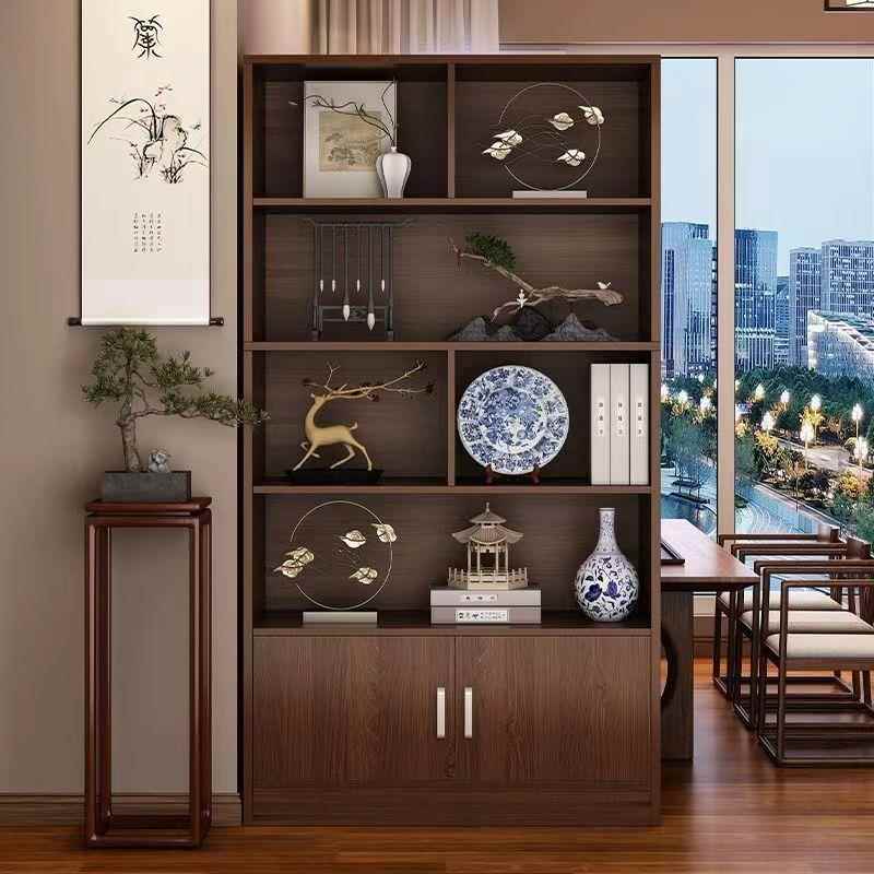 展示柜博古柜玄关吧台展示架酒架家用酒柜小户型书房陈列书架落地