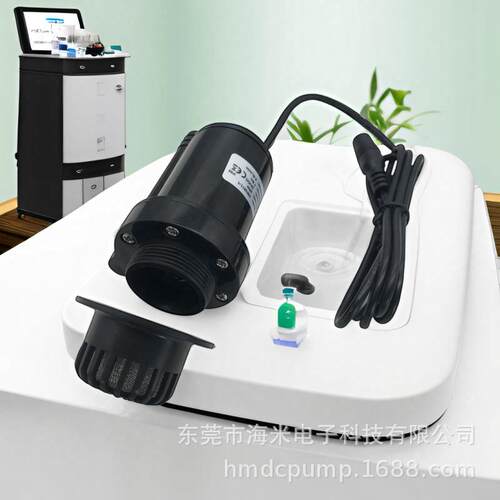 工厂供三相12V24V直流无刷洗澡机洗头仪水疗泵30W10米带缺水保护