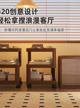 床头柜亚克力小型可移动组装储物多功能置物柜床边柜卧室收纳边柜