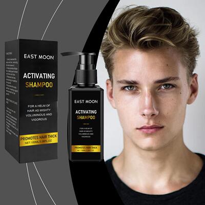 EAST MOON Men's Shampoo - Gentle Cleansing for Scalp and Hai