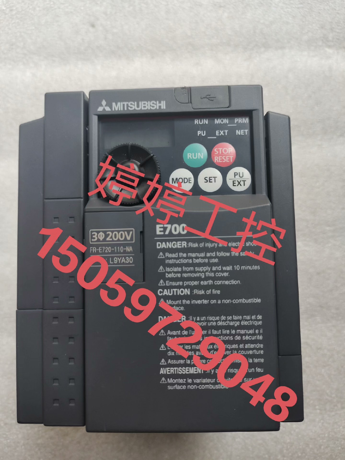 拆机FR-E720-110-NA/E720-2.2K三相22