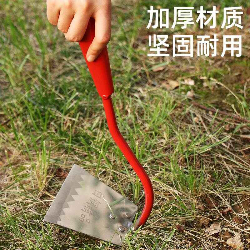 锄头花锄加厚库锄具除other草锄头不农用锄工开荒挖土种地锈钢头
