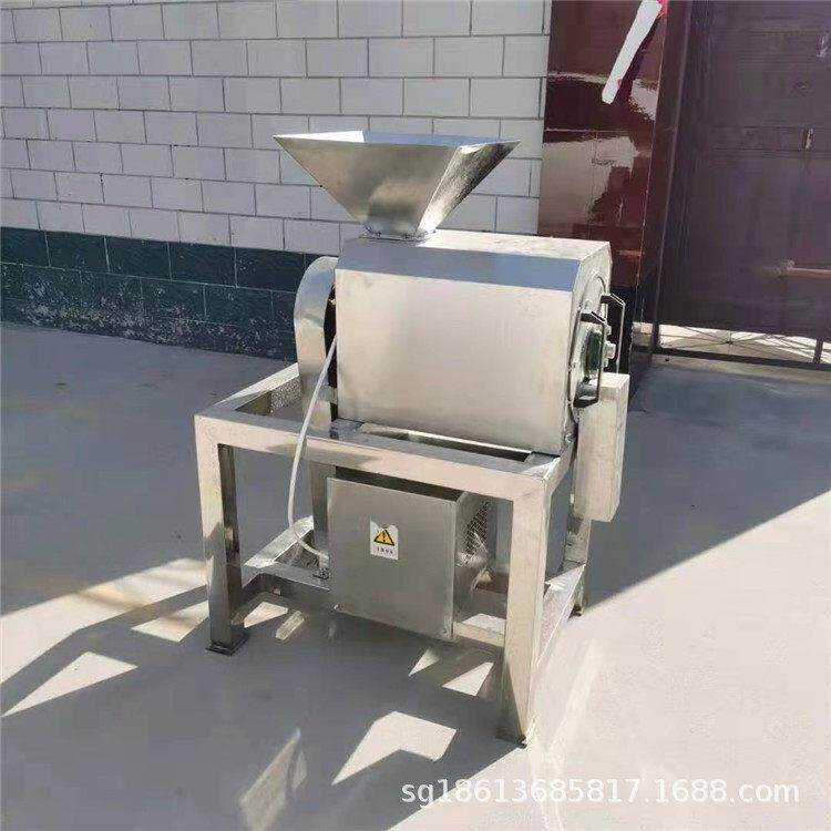 大型李子苹果去核打浆机大功率果蔬打浆设备双道番茄芒果打酱机