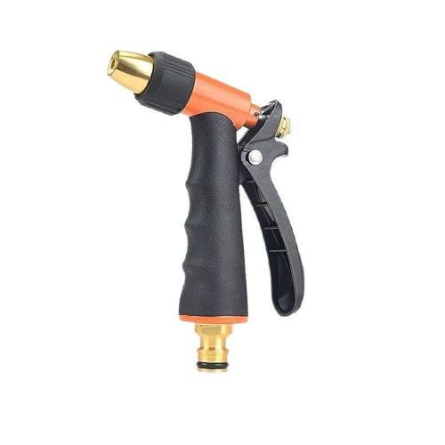 C热销家用浇水伸缩花园水管多功能防漏防冻弹簧拉伸高压洗车水枪