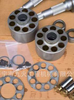 现代掘机R6挖0755泵胆柱塞摇摆5配油盘孔ASD九盘球铰壳体
