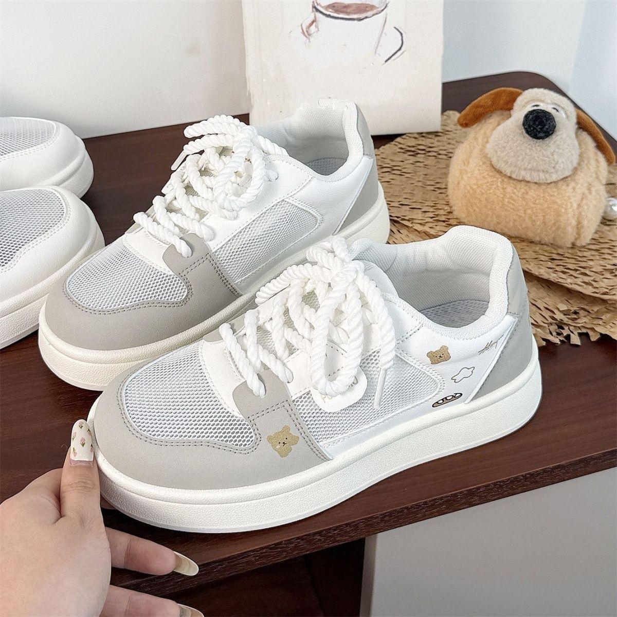 ins情侣男女小白休闲百搭老爹鞋