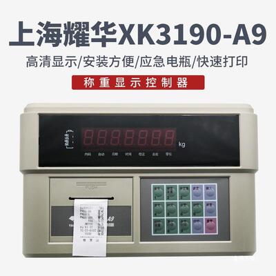 上海耀华XK3190-A9+P仪表称重显示器A9打印仪表电子秤地磅仪金烨