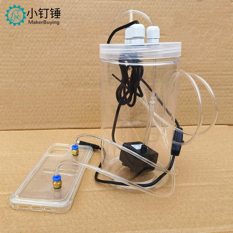 手机壳水冷水箱套装水冷式液冷水泵USB散热器iphone 15 12 13 14