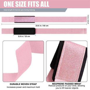 Fitness Wrap Lifting Wrist Crossfit Fluorescence Strap Brace