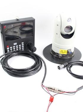 欧克7芯载车云网台线航空线25310芯航空络/模拟云台线连接线