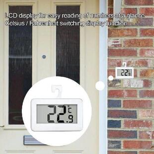 Mini Refrigerator Fridge Thermometer Waterproof Room