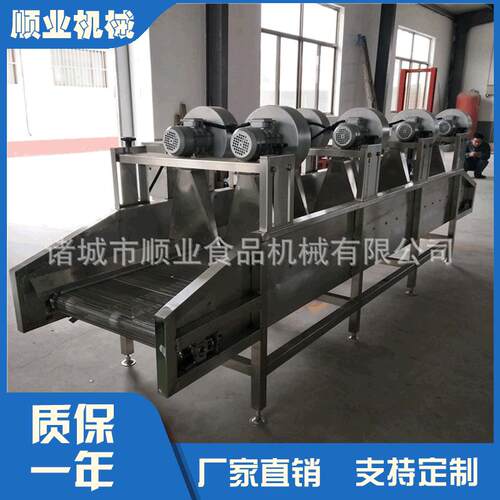 风干沥水设备 蔬菜除表面水分速度可调 果蔬沥水风干线风干机