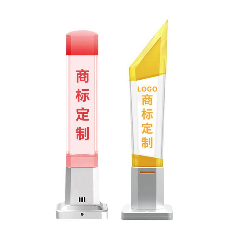 Led三色信号灯机床警示灯指示灯水晶报警塔灯Q9-Q7单层红黄绿24V