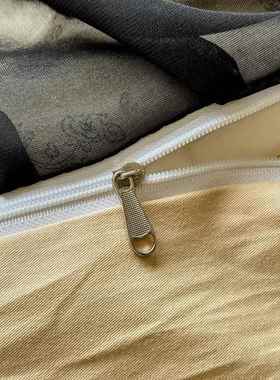 法式本风床2025新款四边件套纯棉复古花卉赫黑色花RFN被套上用品