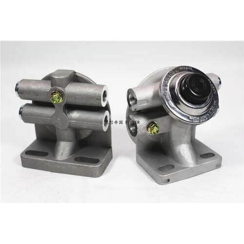 货车加装柴油滤清器总成PL270 PL420油水分离器手油泵总成粗滤座