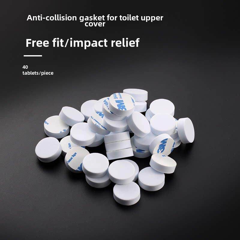 马桶盖垫片上盖缓冲海绵垫降低噪音Eva泡沫减震贴片防撞圆垫