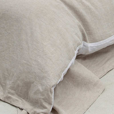 四季纯亚麻四件套布料290cm宽幅水洗亚麻面料linen bedding
