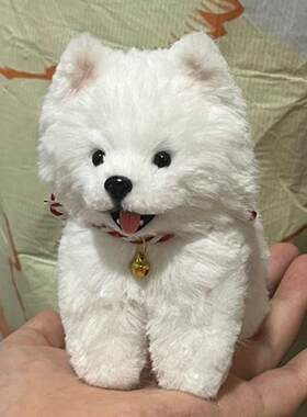 扭扭棒小狗diy材料包自制成品送女生羊绒手工玩偶小猫狗毛刷条制