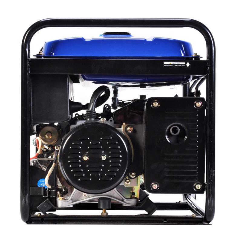 5kw汽油静音发电机四冲程单杠发电机组移动小型开架发电机