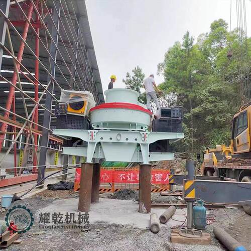 铁路石子备工设 高玄武岩石仔整形生产标线 200T河石加破碎打GCW