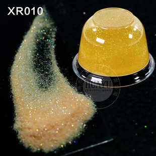 美甲炫不diy粉渐变沉底彩光水晶混闪粉粉星河胶悬浮彩星空滴细七