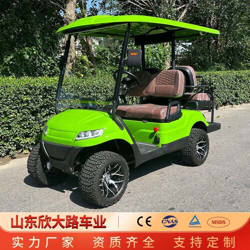 C款4座电动尔夫球车酒店民宿庄园摆渡车景区球场尔夫球观光车