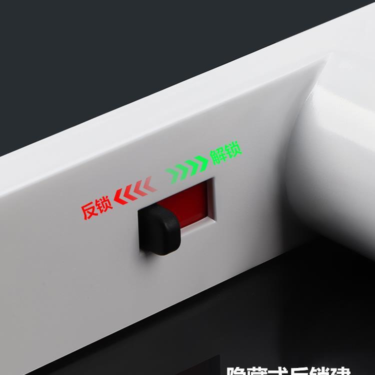意式简约PBT-68薄房简极门锁室内卧室生态门锁磁吸音现代白色门把