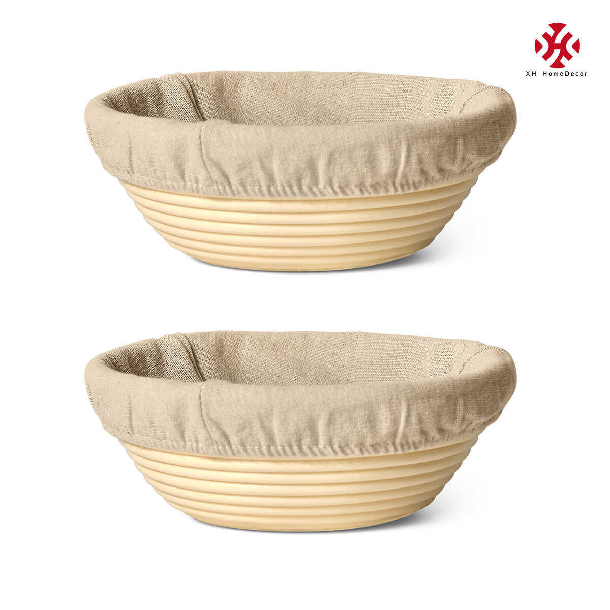 套二圆形9英寸欧式面包发酵篮面团发酵碗酸面包发酵烘焙工具套装,厨房/烹饪用具,其它烘焙器具,淘宝优惠券,粉丝福利购,淘宝优惠卷