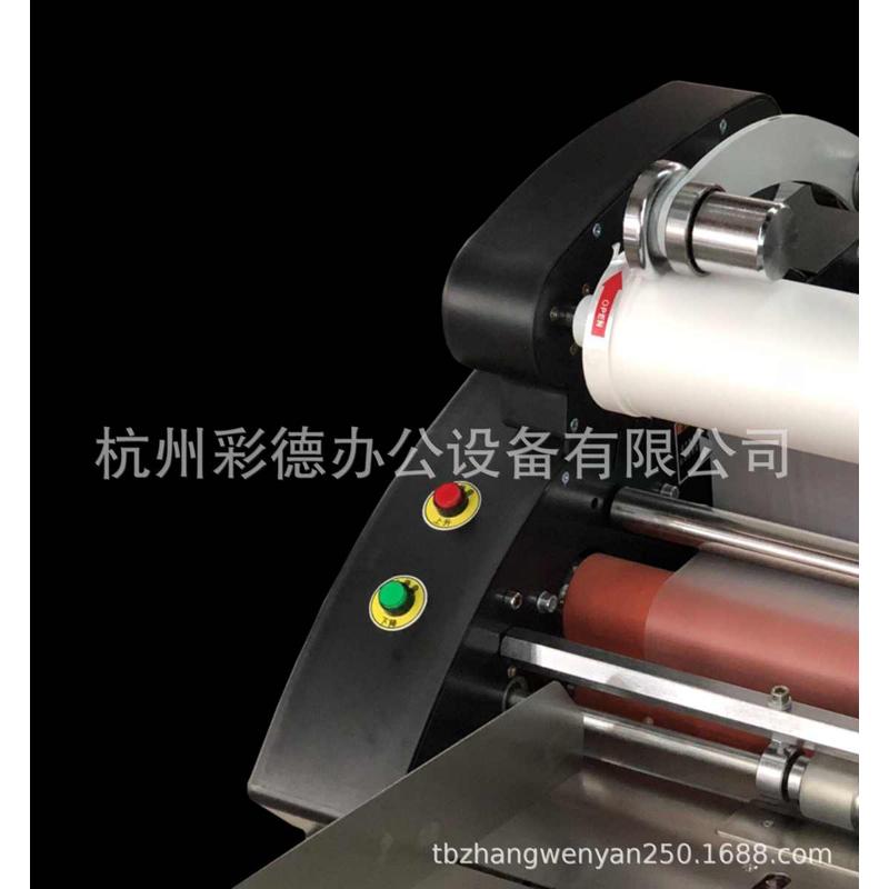 WD380A全自动进纸自动断膜覆膜机电动防卷曲裱膜机热覆膜贴膜