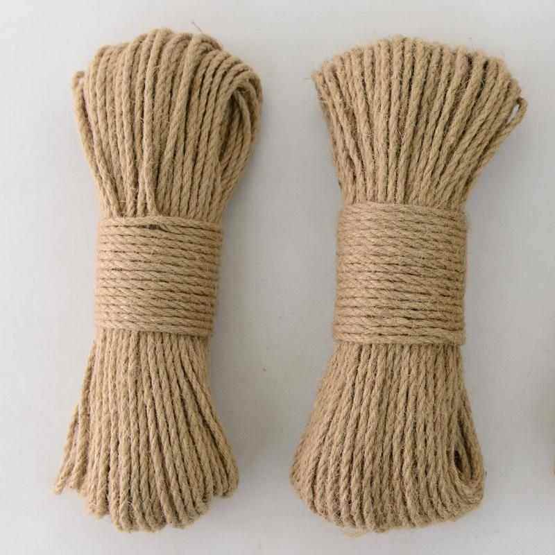 装饰麻绳 黄麻绳麻线DIY复古麻绳成卷粗麻绳拔河绳打包绳子梱扎绳,居家布艺,绳子,淘宝优惠券,粉丝福利购,淘宝优惠卷