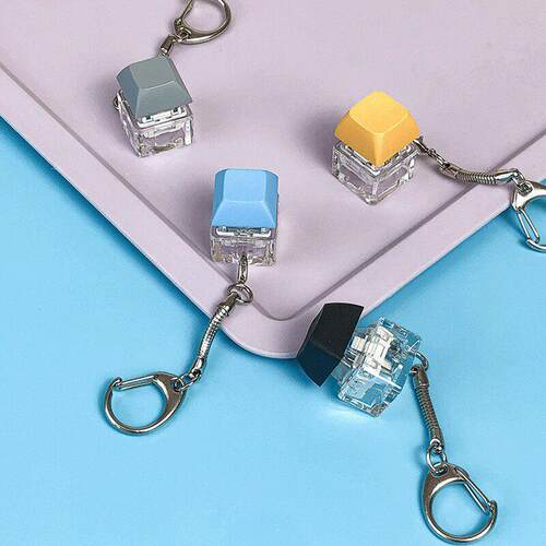 9 Keys Keyboard Key Toy Party Stress Relief DIY Fidget Butto
