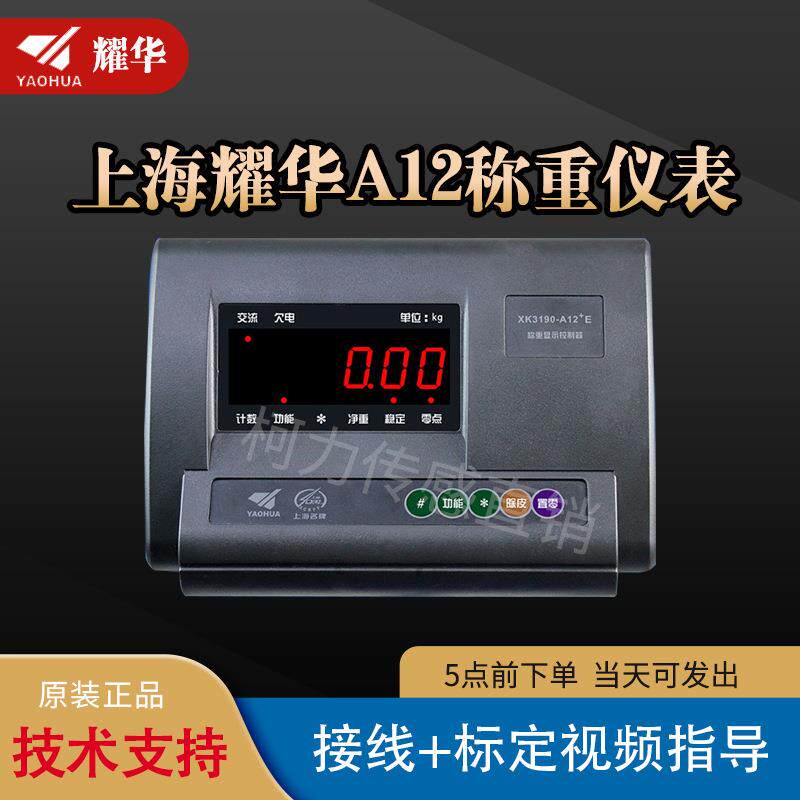 上海耀华XK3190 A12E称重仪表 台秤仪表电子地磅仪表称重仪器仪表图片
