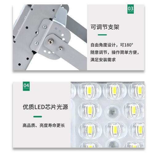 亚明LED模组投光透镜道灯隧大功率投400W50YM-SDD0W球场高杆模组