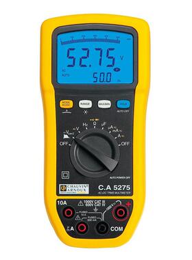 法国CA数字万用表CA5273CA5275CA5277真有效值6000数双显示