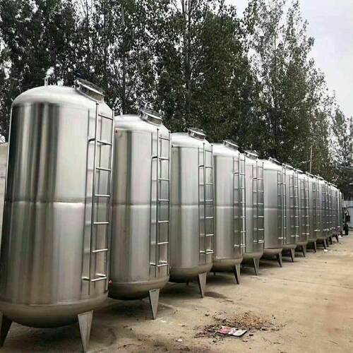304不锈钢白酒储罐 二手葡萄酒发酵储存罐常年供应立式卧式储存罐