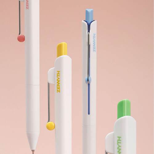 赞仕星渡中性笔速干学生刷题CS双珠笔芯顺滑不断墨小清新配色