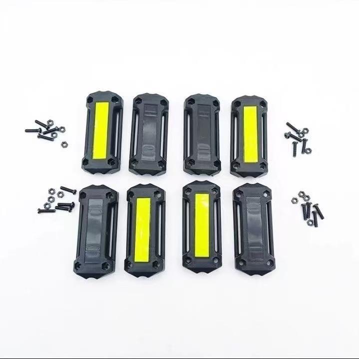 适用原厂豪爵UFR150护杠保护胶防摔块摩托车前后防摔保险杠保护杠