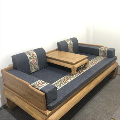 中式典沙实发垫罗汉床坐圈垫木家具椅垫pxx10037加古厚海绵座靠垫