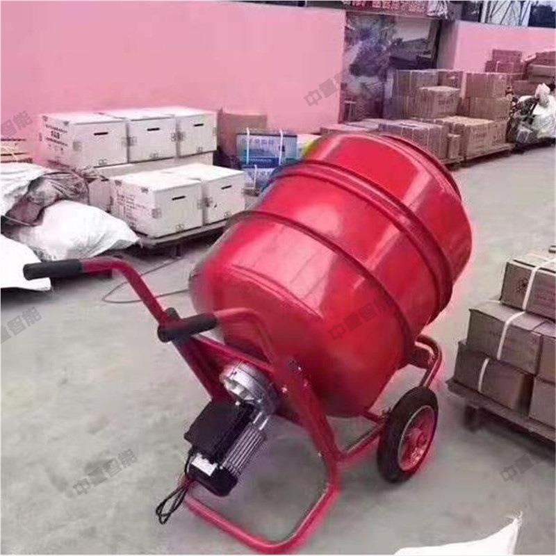 原厂60型手推应小型供卧式砂石搅拌机 手式推滚筒搅拌机 手60型推